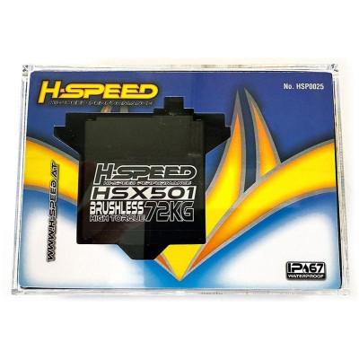 H-Speed servo HSX501 72kg.cm 0.092s/60°