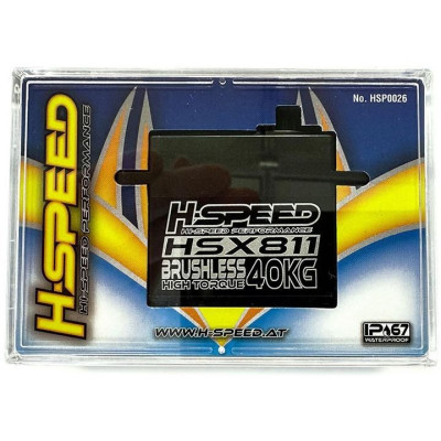 H-Speed servo HSX811 40kg.cm 0.085s/60°