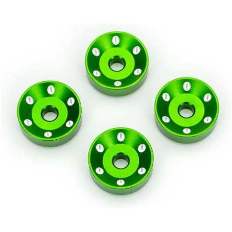 Traxxas podložka disku kol zelená (4)