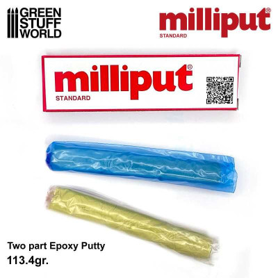 Milliput Standard Yellow Grey 113,4g - Epoxidový tmel