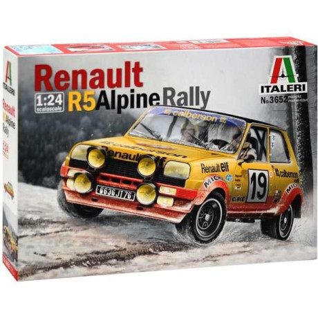 Model Kit auto 3652 - RENAULT R5 ALPINE RALLY (1:24)