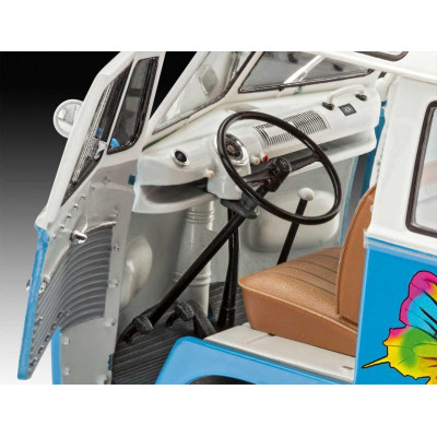 Plastic ModelKit auto 07050 - VW T1 Samba Bus "Flower Power" (1:24)