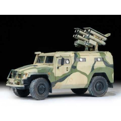 Model Kit military 3682 - GAZ with AT missile system "Kornet D" (1:35)
