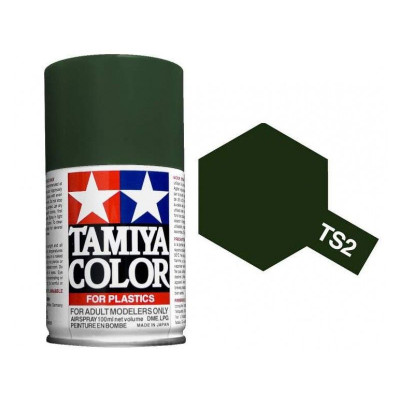 Tamiya Color TS 1 Red Brown Spray 100ml