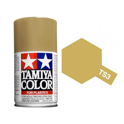 Tamiya Color TS 3 Dark Yellow Spray 100ml