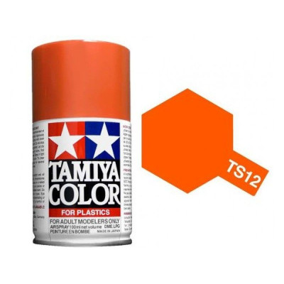 Tamiya Color TS 12 Orange Spray 100ml