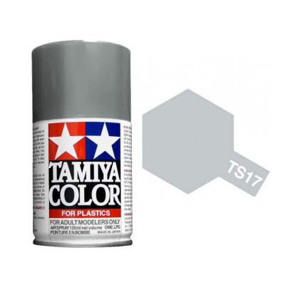 Tamiya Color TS 17 Aluminum Silver Gloss Spray 100ml
