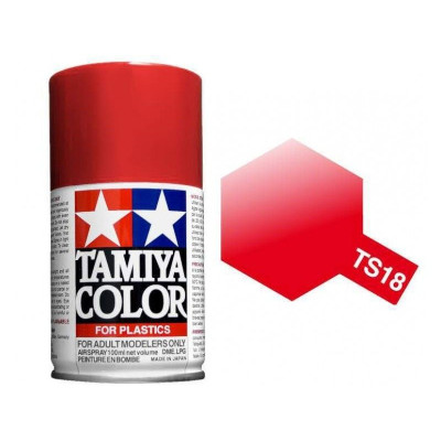 Tamiya Color TS 18 Metallic Red Spray 100ml