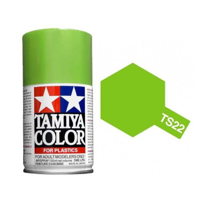 Tamiya Color TS 22 Light Green Gloss Spray 100ml