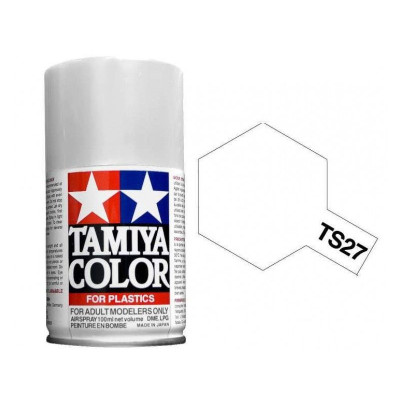 Tamiya Color TS 27 Flat White Spray 100ml