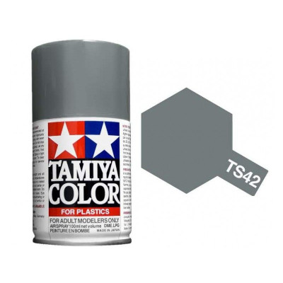 Tamiya Color TS 42 Light Gun Metal Semi Gloss Spray 100ml