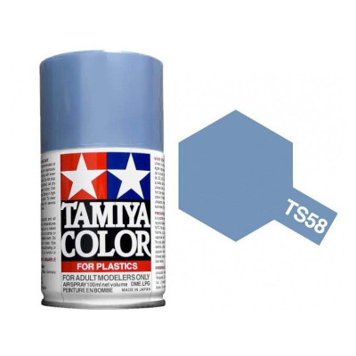 Tamiya Color TS 58 Pearl Light Blue Spray 100ml