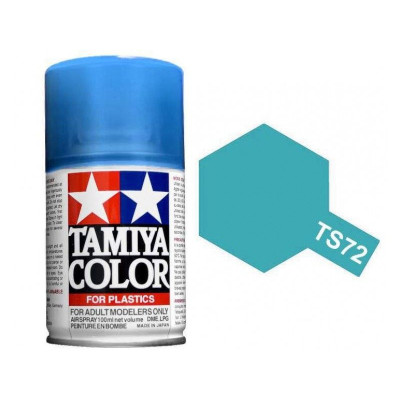 Tamiya Color TS 72 Clear Blue Lacquer Spray 100ml