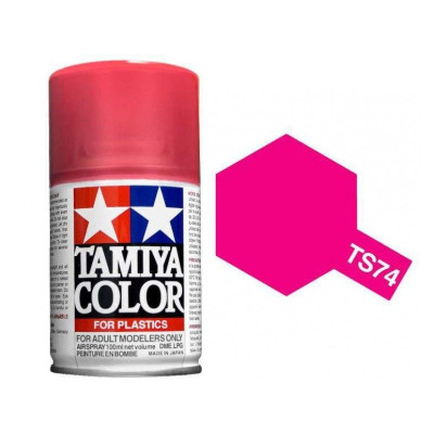 Tamiya Color TS-74 Clear Red Lacquer Spray 100ml