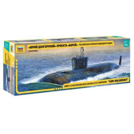 Model Kit ponorka 9061 - Nuclear Submarine \"Yury Dolgorukiy\" (1:350