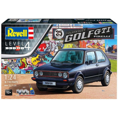 Gift-Set auto 05694 - 35 Years VW Golf 1 GTi Pirelli (1:24)