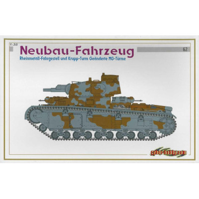 Model Kit tank 6666 - NEUBAU-FAHRZEUG RHEINMETALL-FAHRGESTELL UND KRU