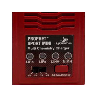 Nabíječ Dynamite Prophet Sport Mini LiXX/NiMH 50W AC