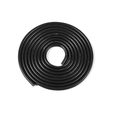 Kabel se silikonovou izolací Powerflex 18AWG černý (1m)
