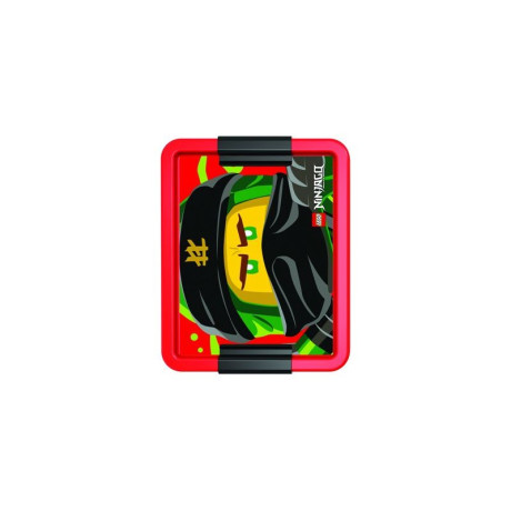 LEGO Ninjago box na svačinu 170x135x69mm - červený