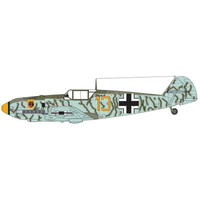 Classic Kit letadlo A01008A - Messerschmitt Bf109E-4 (1:72)