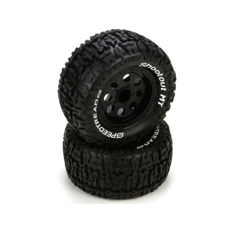 ECX Ruckus - Kola kompletní s pneu přední/zad (2)