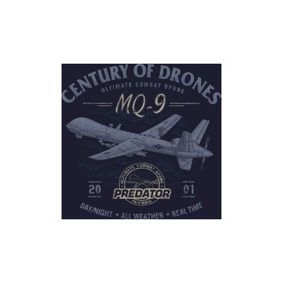 Antonio Military - Tričko Dron MQ-9 Reaper M