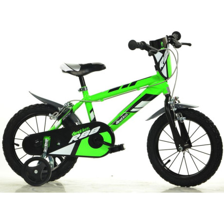 DINO Bikes - Dětské kolo 16\" zelené