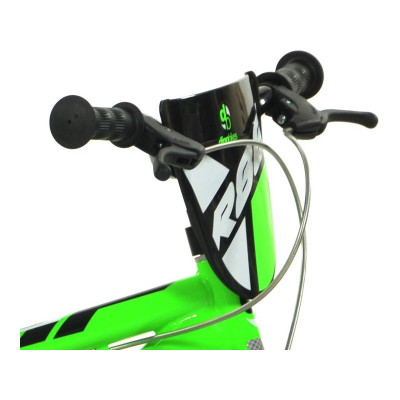 DINO Bikes - Dětské kolo 16" zelené
