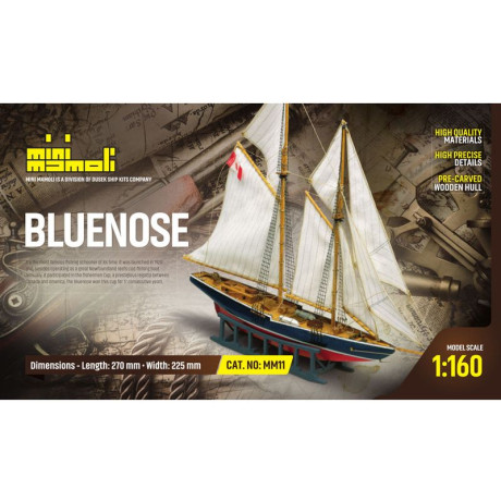 MINI MAMOLI Bluenose 1:160 kit