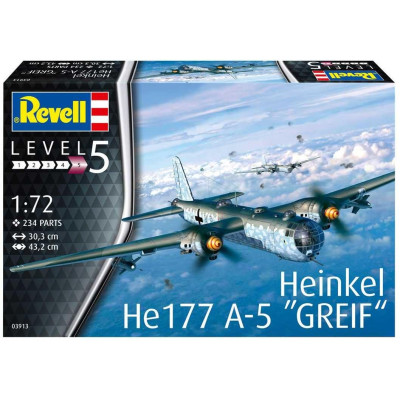 Plastic ModelKit letadlo 03913 - Heinkel He177 A-5 Greif (1:72)