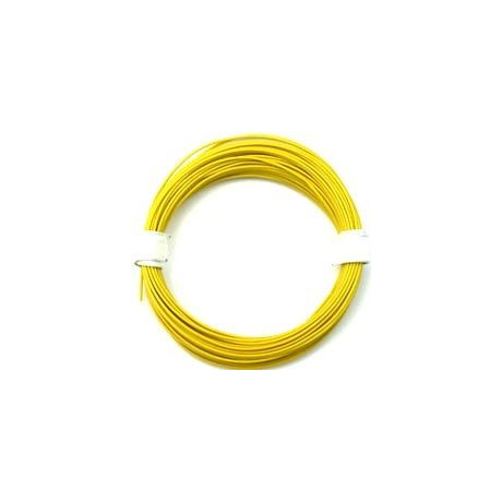 Kabel silikon 2.5mm2 1m (žlutý)