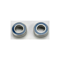 Kuličkové ložisko Traxxas o vnitřním průměru 5 mm, vnějším průměru 10 mm a šířce 4 mm s oboustranným gumovým těsněním modré barvy. V balení jsou 2 kusy ložisek.