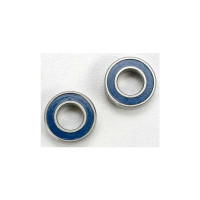 Kuličkové ložisko Traxxas o vnitřním průměru 6 mm, vnějším průměru 12 mm a šířce 4 mm s oboustranným gumovým těsněním modré barvy. V balení jsou 2 kusy ložisek.