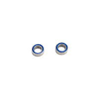 Kuličkové ložisko Traxxas o vnitřním průměru 4 mm, vnějším průměru 7 mm a šířce 2,5 mm s oboustranným gumovým těsněním modré barvy. V balení jsou 2 kusy ložisek.