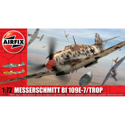 Classic Kit letadlo A02062 - Messerschmitt Bf109E-7/Tropical (1:72)