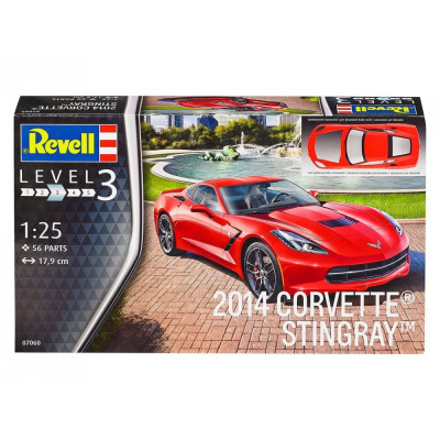 Plastic ModelKit auto 07060 - 2014 Corvette Stingray C7 (1:25)