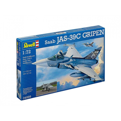 Plastic ModelKit letadlo 04999 - Saab JAS 39C Gripen (1:72)