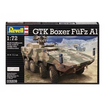Plastic ModelKit military 03209 - GTK Boxer FüFz A1 (1:72)