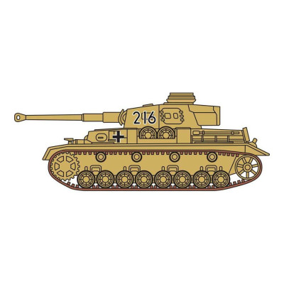 Classic Kit tank A02308 - Panzer Tank IV (1:76)