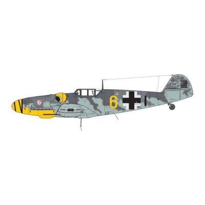 Classic Kit letadlo A02029A - Messerschmitt Bf109G-6 (1:72)