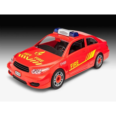 Junior Kit auto 00810 - Fire Chief Car (1:20)