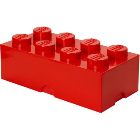 LEGO úložný box 250x500x180mm - červený