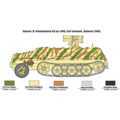 Model Kit military 6562 - 15 cm Panzerwerfer 42 auf sWS (1:35)