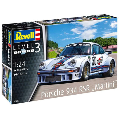 Plastic ModelKit auto 07685 - Porsche 934 RSR \"Martini\" (1:24)