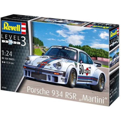 Plastic ModelKit auto 07685 - Porsche 934 RSR "Martini" (1:24)