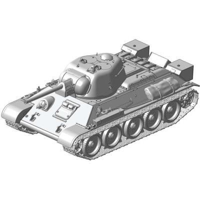 Model Kit tank 3689 - T-34/76 mod.1943 Uralmash (1:35)