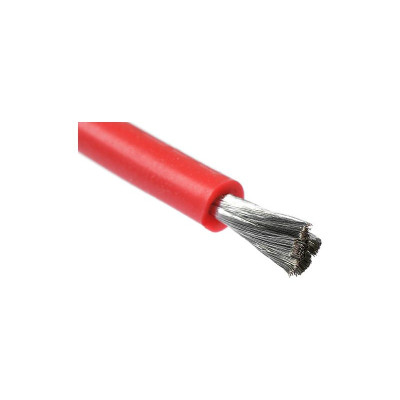 Kabel se silikonovou izolací Powerflex 16AWG červený (1m)