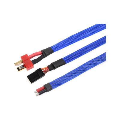 Ochranný kabelový oplet 6mm modrý (1m)