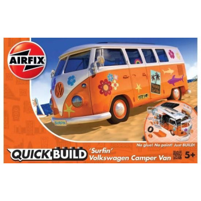 Quick Build auto J6032 - QUICKBUILD VW Camper Surfin\'